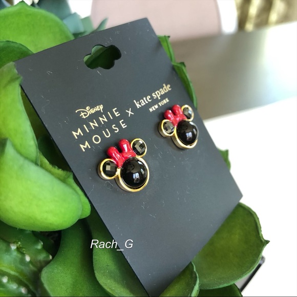 Disney x Kate Spade Minnie Mouse Studs - Picture 2 of 7